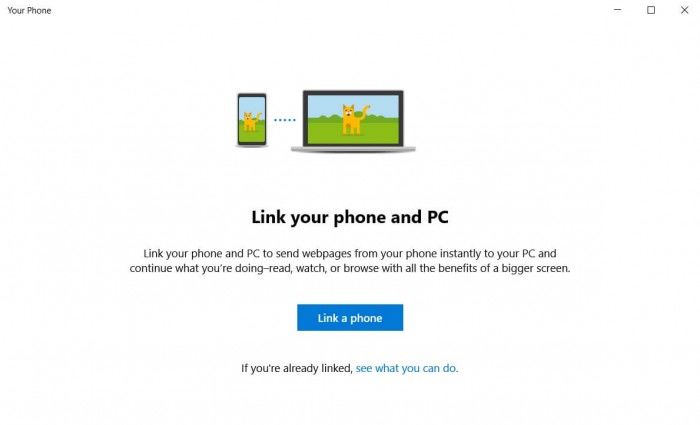 微軟將Your Phone應用帶到Windows 10桌面