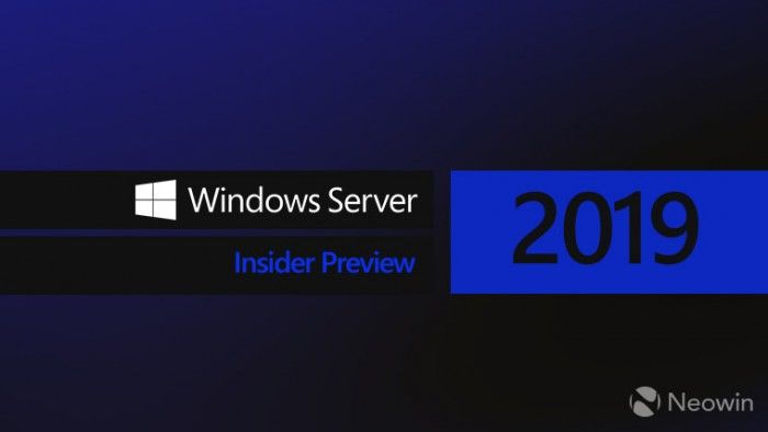 Windows Server 2019 Build 17744預覽版更新