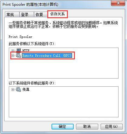 關于Win7系統Print Spooler無法啟動的解決方法